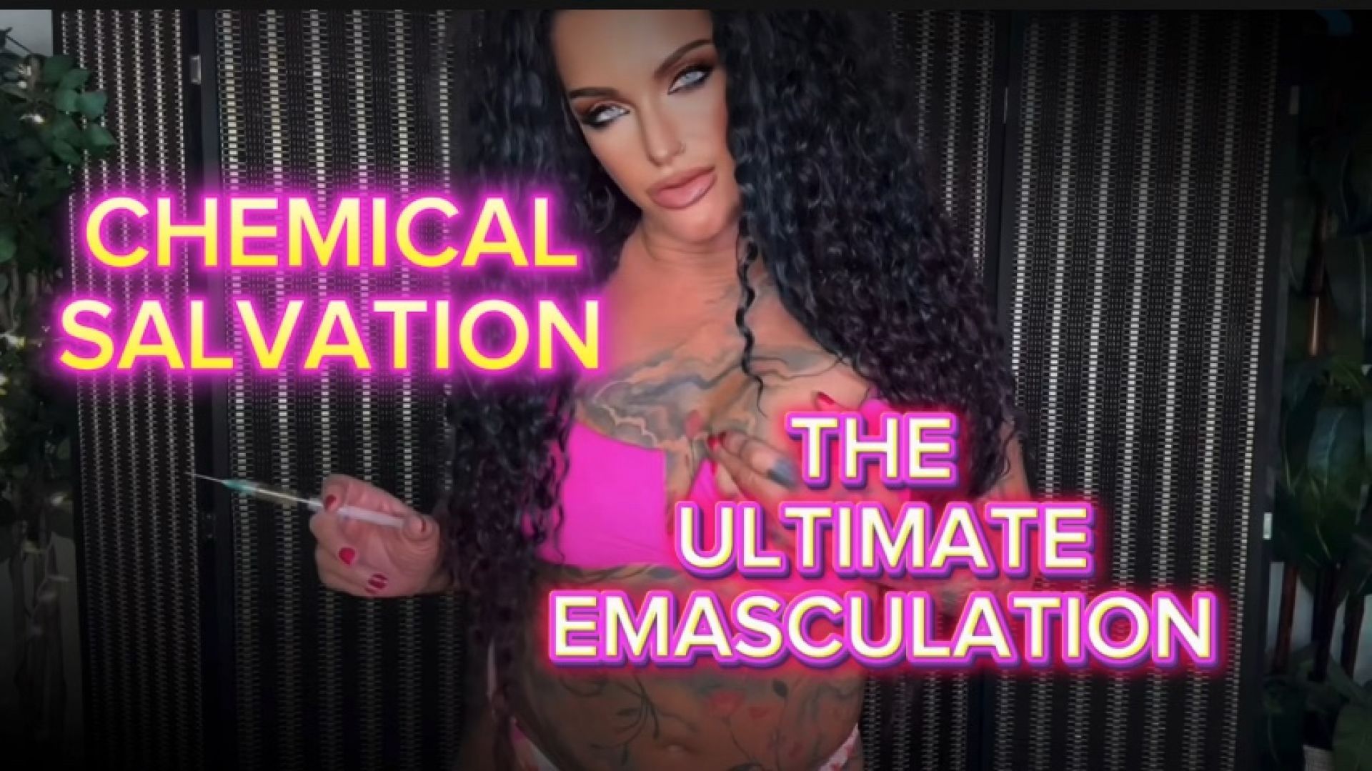 CHEMICAL SALVATION: THE ULTIMATE EMASCULATION - Penectomy