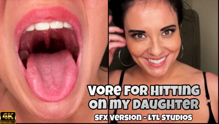 Vore for Hitting on my step-Daughter - sfx version