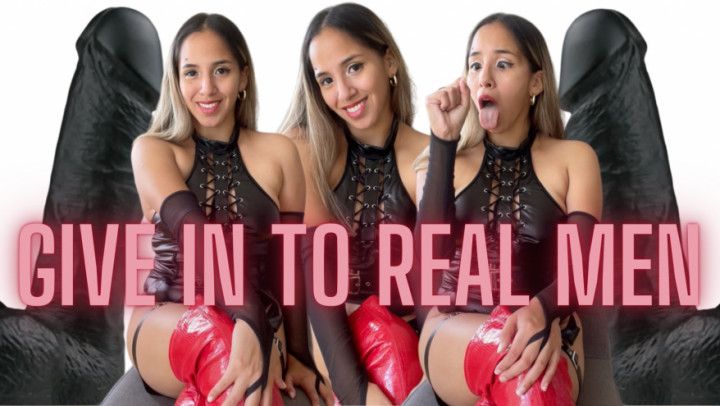 Give in to real men - ********