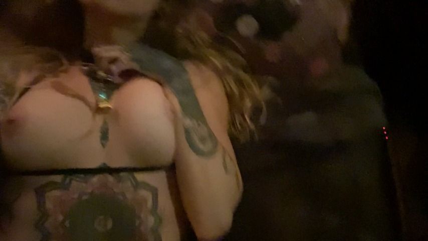 Naughty kitty late night solo playtime