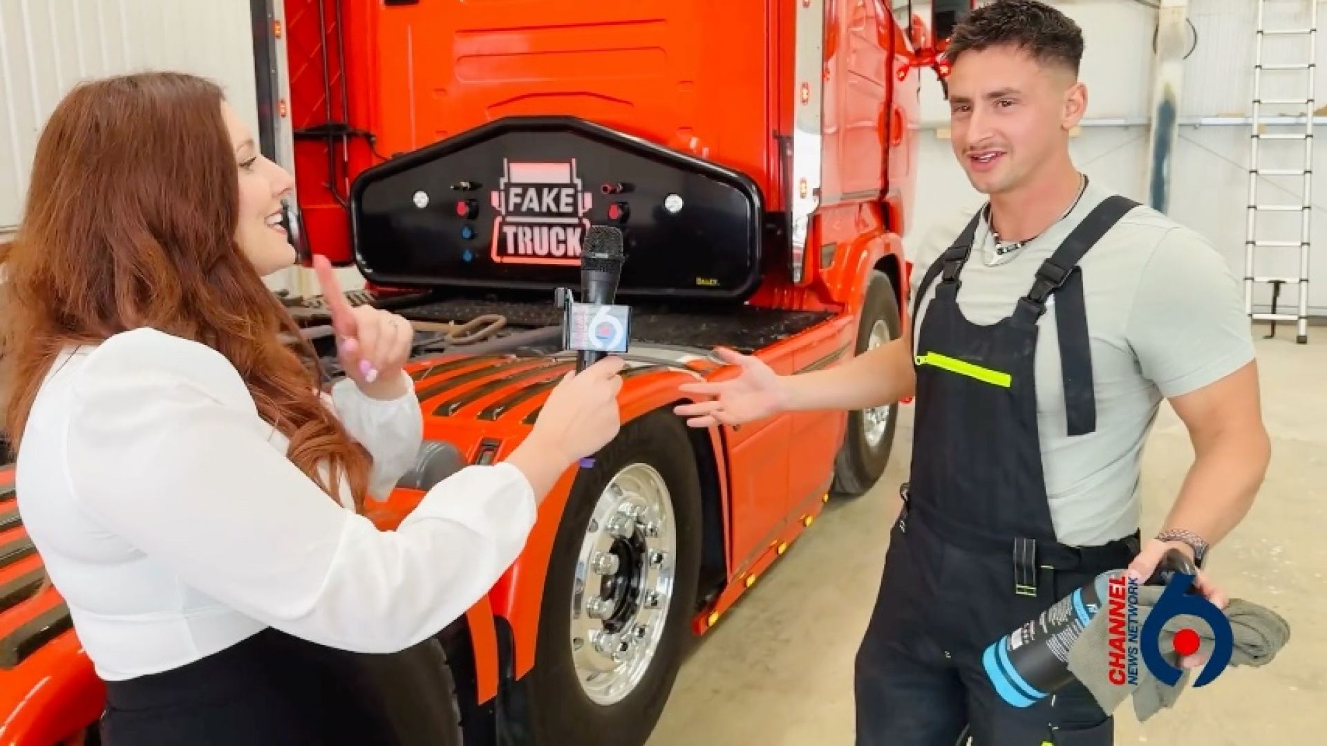 Fake Trucker Investigated by Channel 69