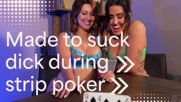 He cheats and we have to suck his dick