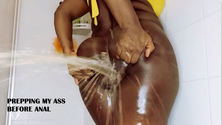 ANAL ENEMA SEX - Dirty water GUSHING OUT