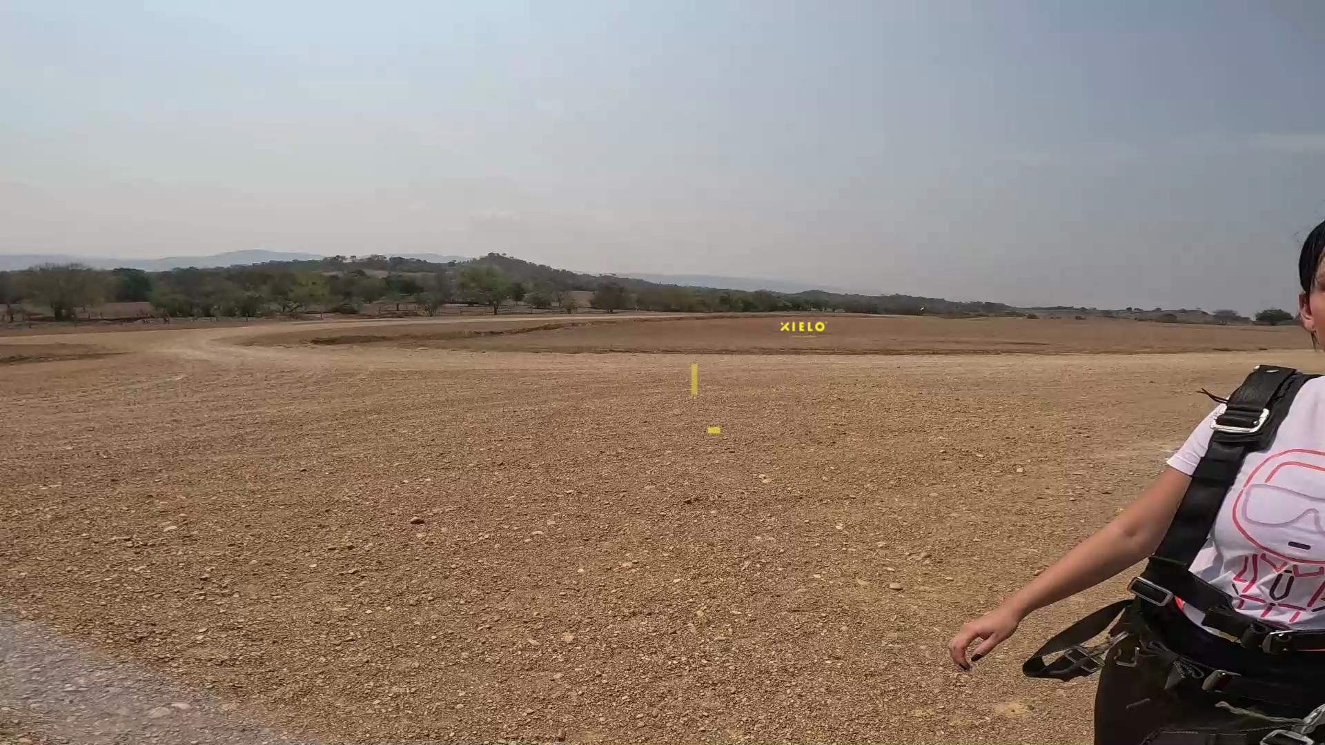 My first time skydiving