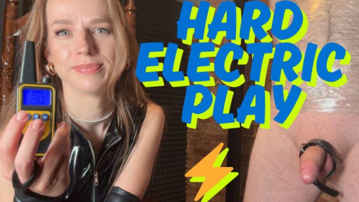 Hardcore Electro Play with his balls part I