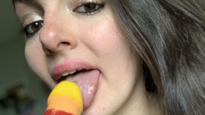Hardcore Lollipop Blowjob