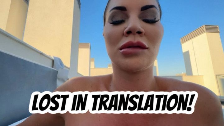LOST IN TRANSLATION
