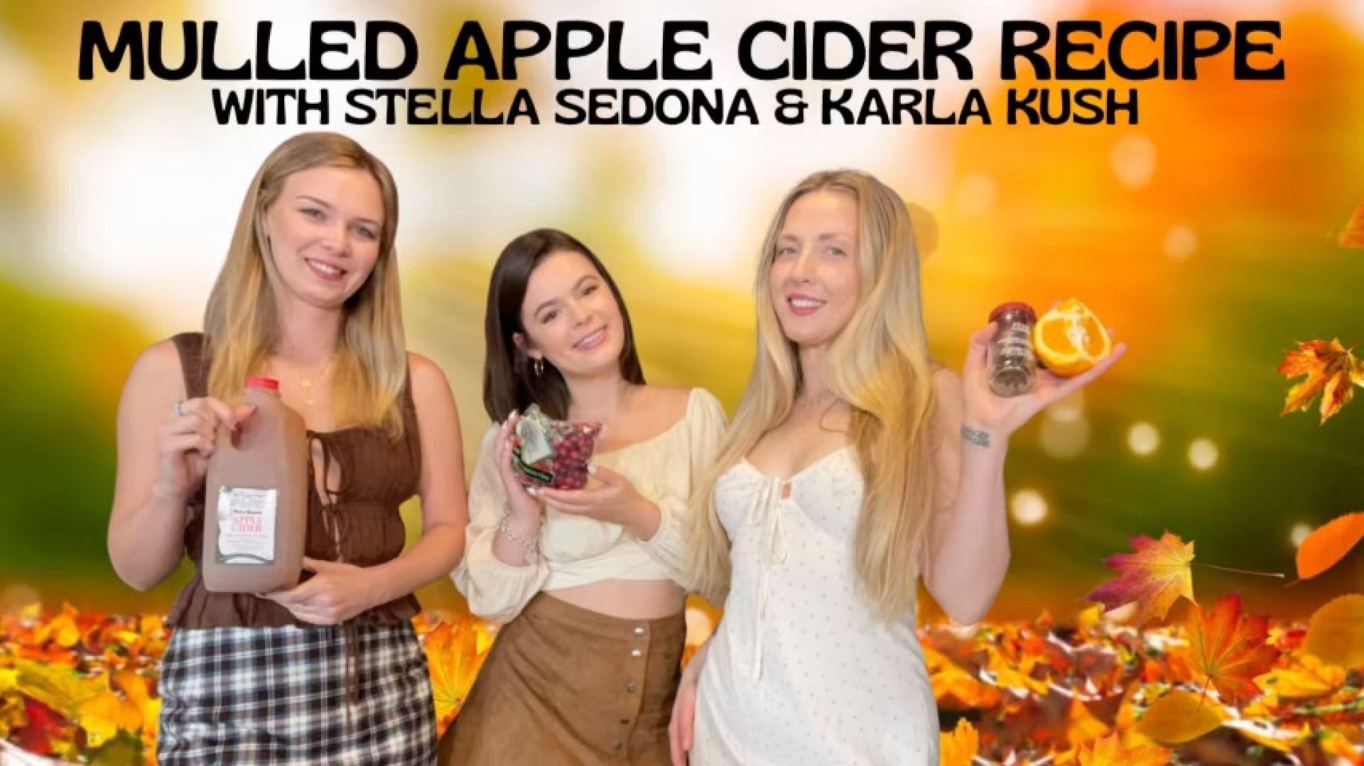 Making Hot Mulled Cider