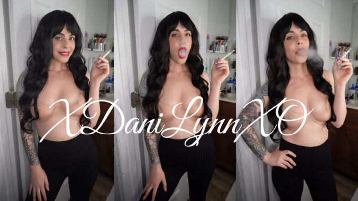 Smoking step-sister Part 1