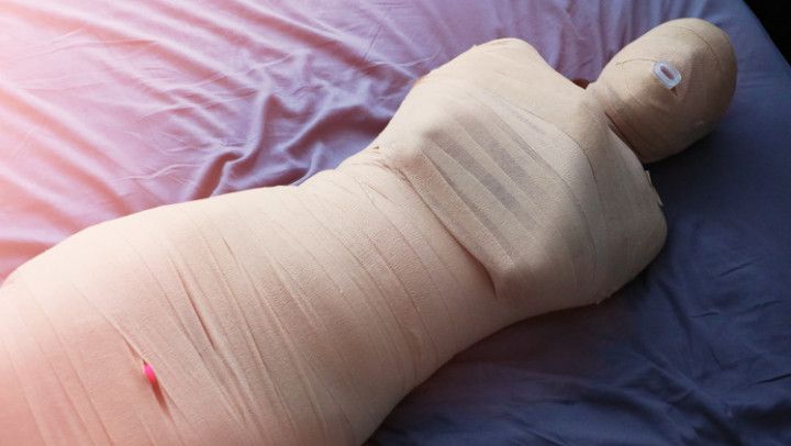 Mummification Tease and Denial