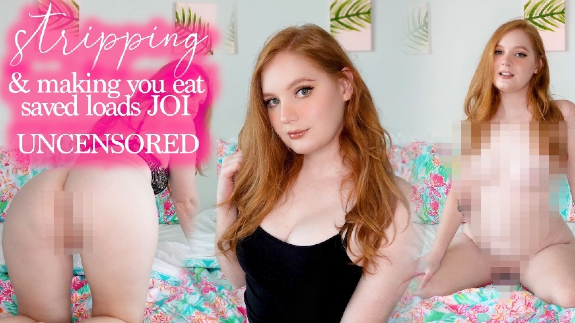 Stripping & Making You Eat Saved Loads JOI UNCENSORED