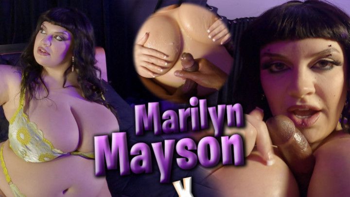 Marilyn Mayson uses her huge tits to make me cum