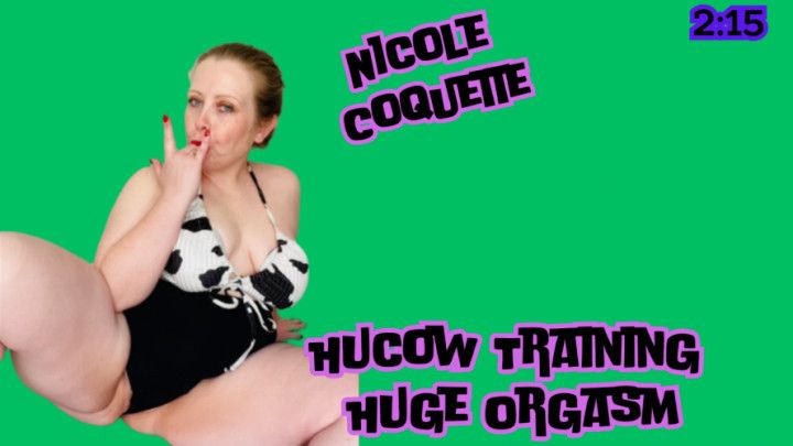 Hucow Training Huge Orgasm
