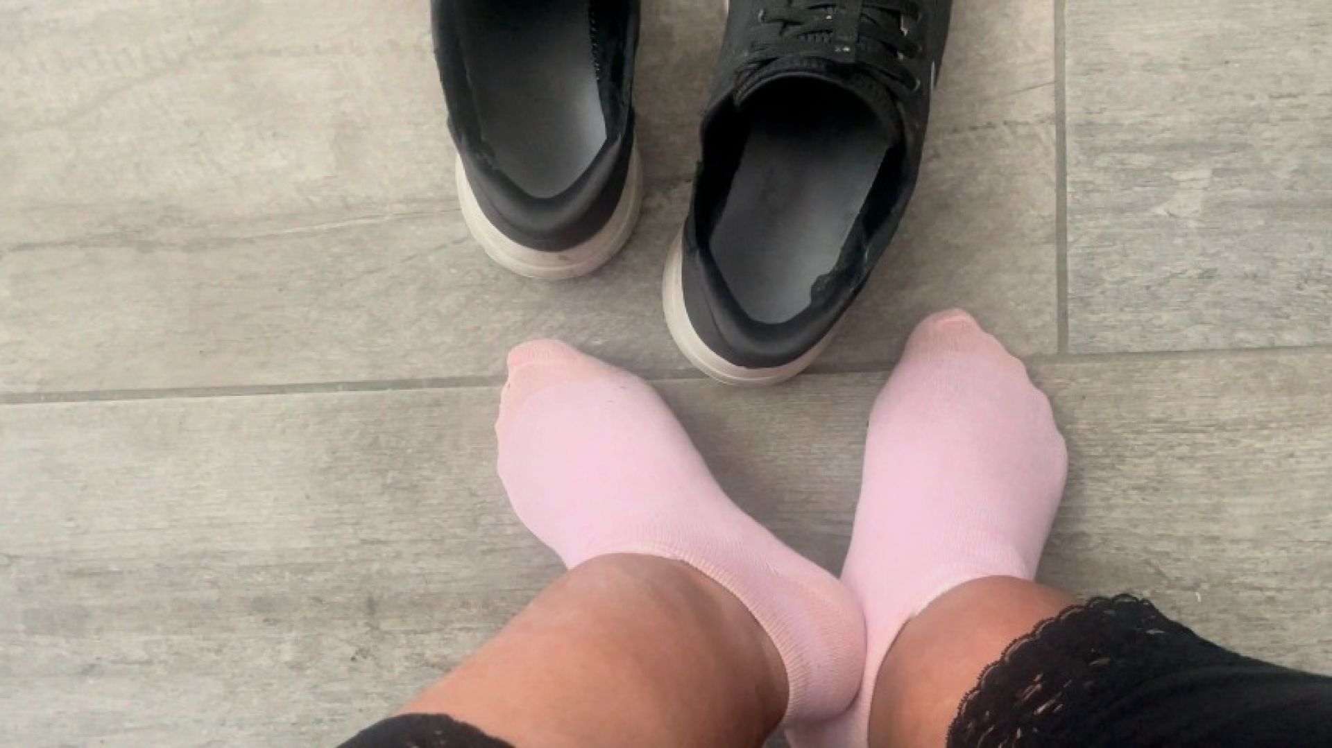 Couldnt Wait To Get My Shoes OFF BIG Shoes Tiny FeetToes