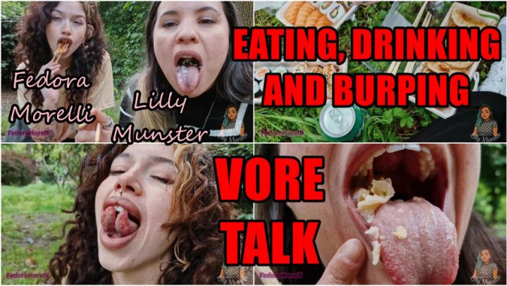 Mouth Belly and Burps GG Mukbang