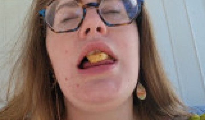 Slo mo eating SFW FREE