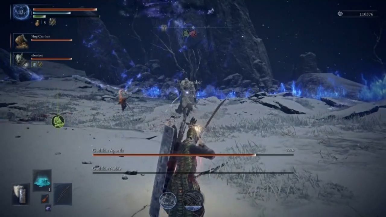 Elden Ring Night Reign God skin Noble