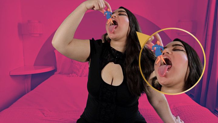 REAL Lesbian Vore - Teasing, Digesting, and Swallowing You