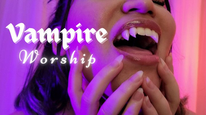 Vampire Worship - Mesmerizing Sharp Teeth &amp; Long Nails