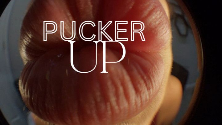 Extreme Close-Up Kiss POV Lina Blackly Mouth Worship