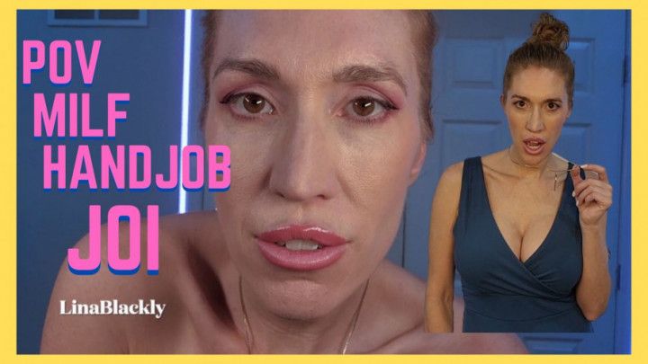 Neighbor Lina's JOI Handjob