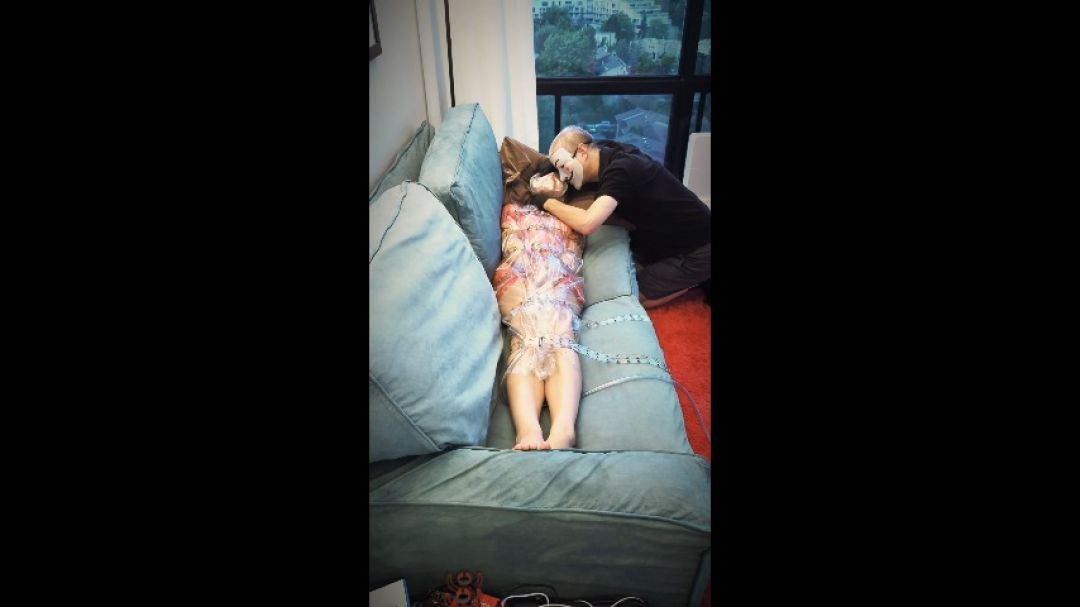 Lila has to orgasm before I let her go