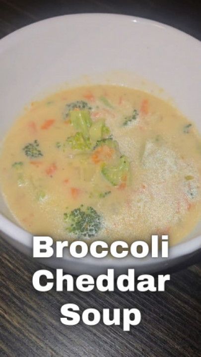 Broccoli Cheddar Soup