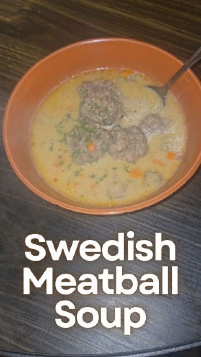 Swedish Meatball Soup ASMR HD