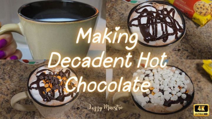 Making Decadent Hot Chocolate