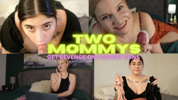 2 step-Moms, 2 step-Sons: ONE Perverted Plan