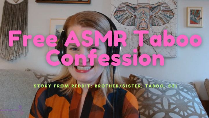 Taboo Confessional: stepBrother stepSister CEI Story