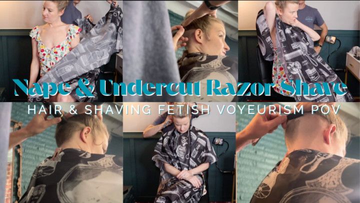 Losing My Straight Edge Virginity: Shaving Nape &amp; Head POV