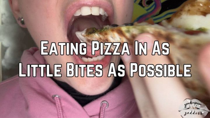 Eating Pizza In As Little Bites As Possible 1080p