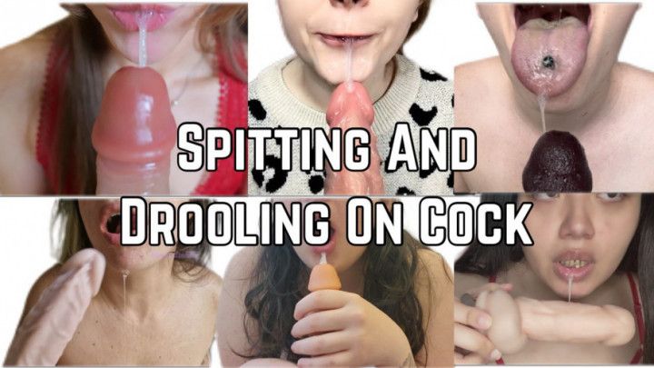 Sloppy Seduction- Spitting And Drooling On Dildos
