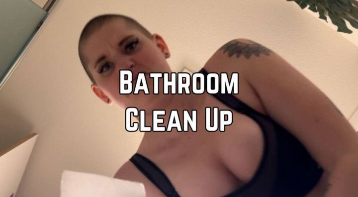 Bathroom Clean Up 4k HD