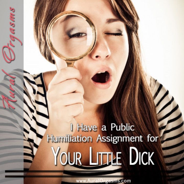 AUDIO: I Have a Public Humiliation Task for Your Little Dick