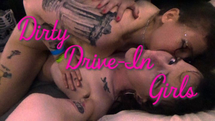 DIRTY DRIVE-IN GIRLS: Sneaky Public Truck Sex At The Movies