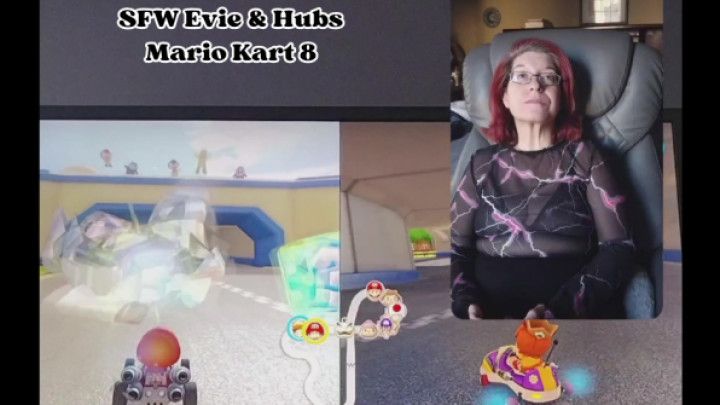 SFW Evie and Hubs Mario Kart 8