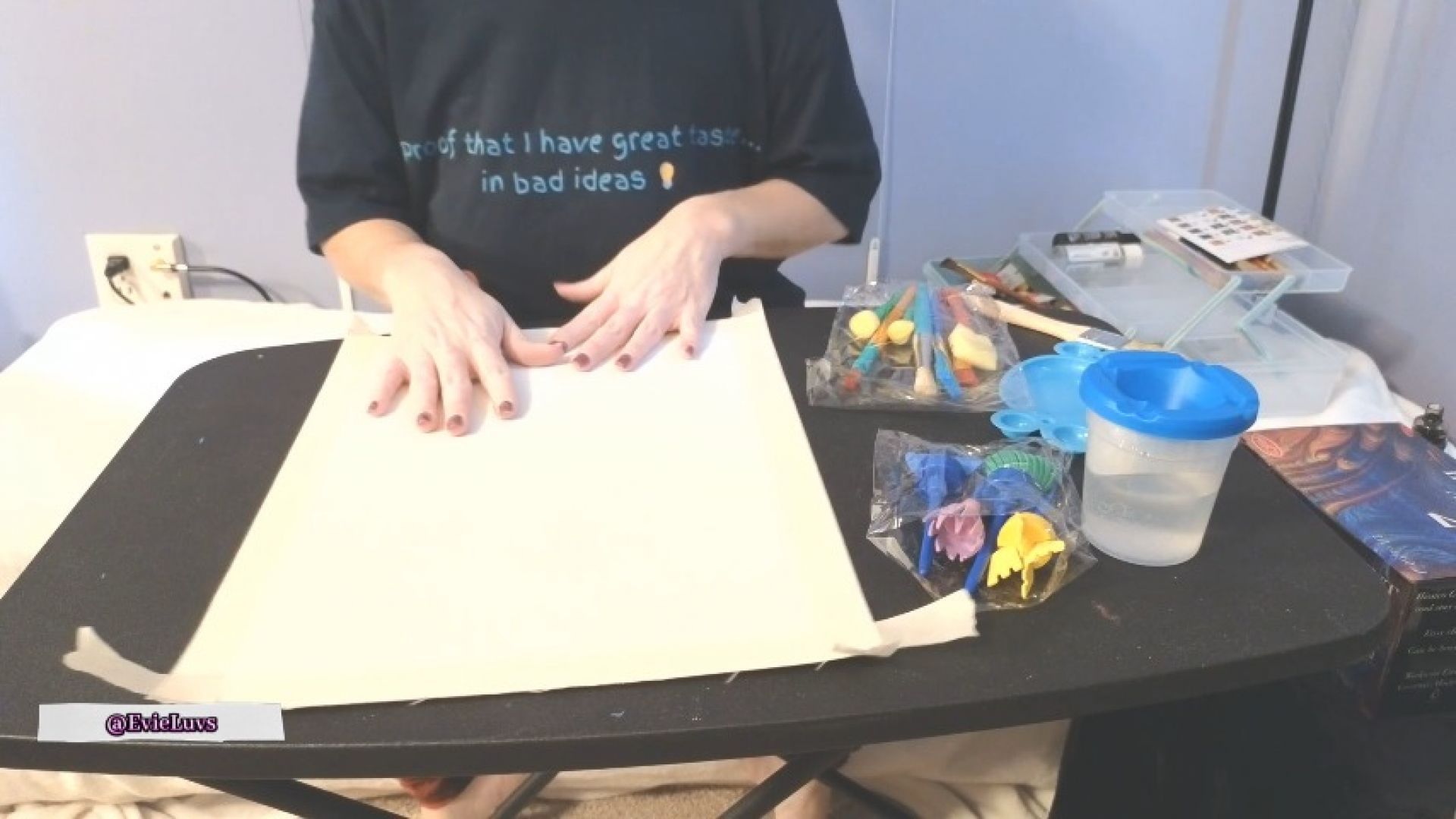 EvieLuvs | ASMR Painting | SFW - 6