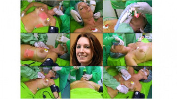 Kendra in the OR CPR, Defib, 3 lead ECG, BP, Ambu, ET Tube