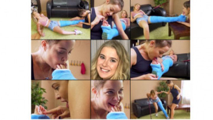 Casey LLWC Visit to the Physiotherapist with Toe Sucking