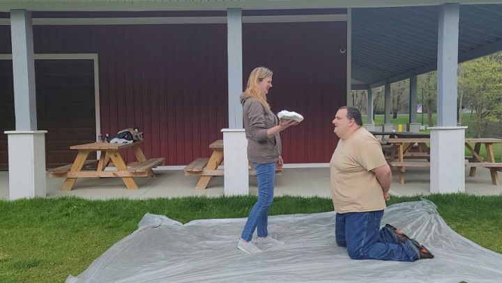 Pied In The Face By Girl In the Park