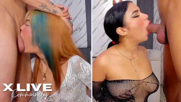 YEAAAH! super throat destruction of daring sluts