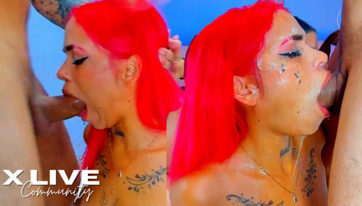 OMG! EXPLOOOSIVE THROAT DESTRUCTION