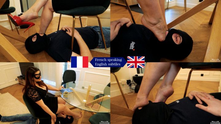 Under my table, you're just an object - Suffer and lick, sla