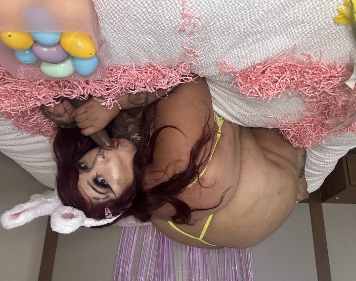 BBW Bunny Fucks Her Heart Out After Easter Egg Hunt Success
