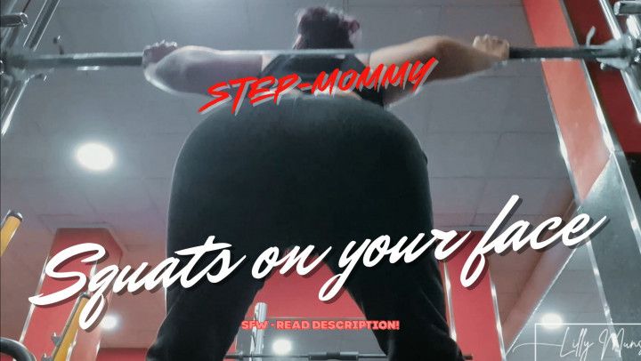 SFW Step-Mom Squats on Your Face - Read Description