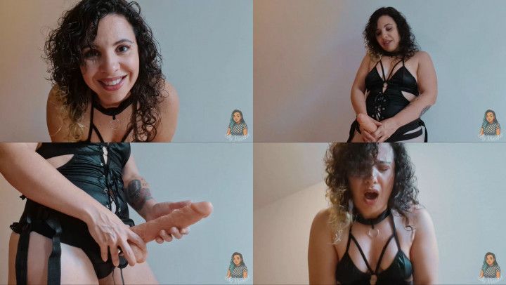 Pegging My Sissy's Boy Pussy In Chastity