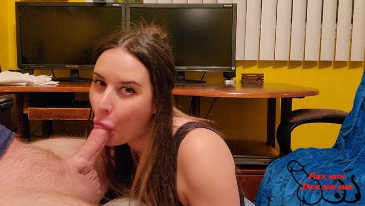 Jane Shows Your Girlfriend How To Suck Dick