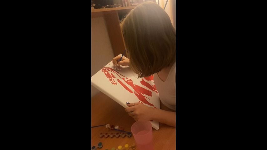 One of my hobby is drawing